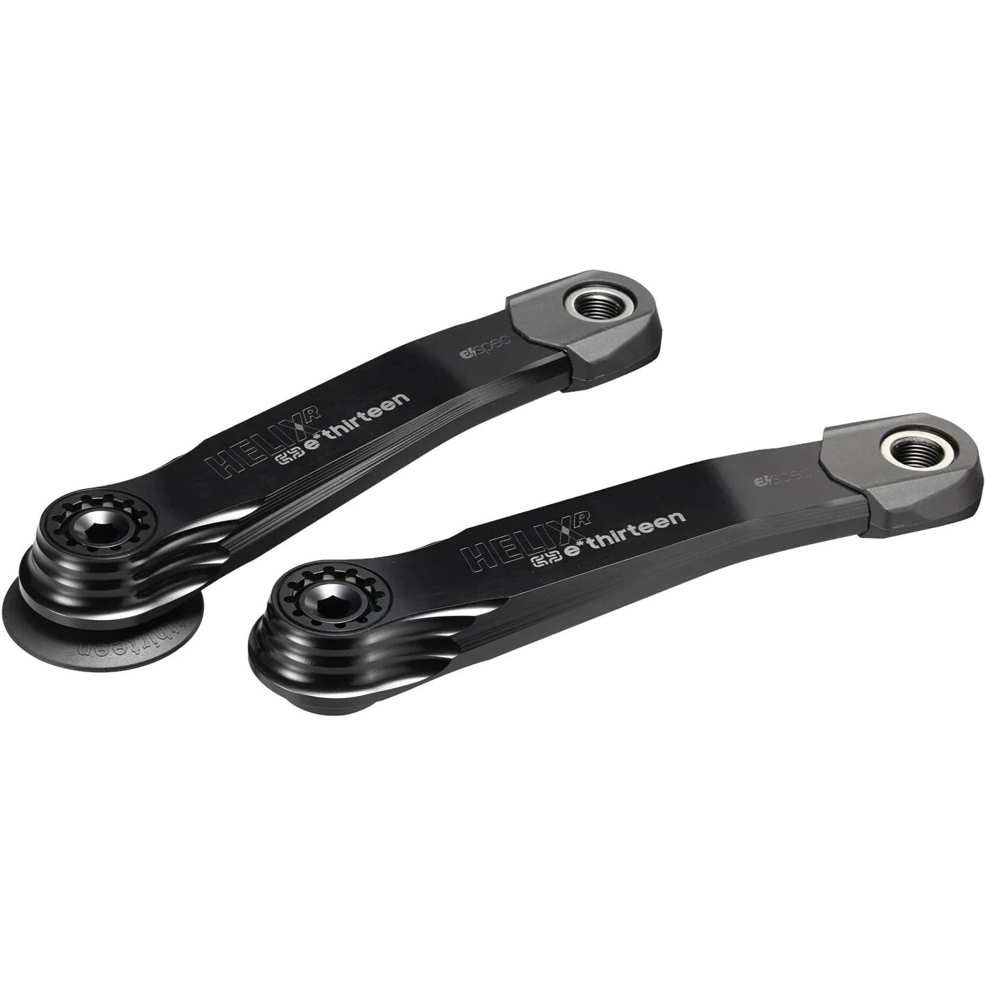 E-thirteen E*thirteen Helix Race E*spec Crankarm | 24mm ISIS - Zwart 4 E-thirteen E*thirteen Helix Race E*spec Crankarm | 24mm ISIS - Zwart - Afbeelding 2