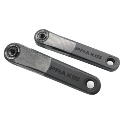 Praxis Works Aluminium ECrank Crankarmen Voor Specialized Levo SL / Kenevo SL / Creo SL - Zwart